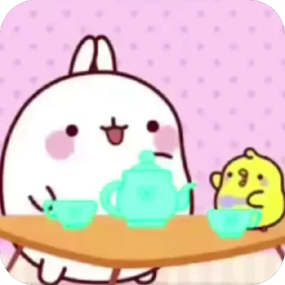 🌟 emoji Molang @angelhoxxor Telegram sticker 9 of 76
