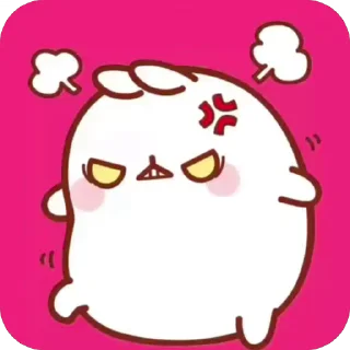🌟 emoji Molang @angelhoxxor Telegram sticker 16 of 76