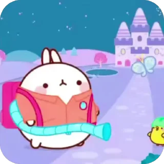 🌟 emoji Molang @angelhoxxor Telegram sticker 11 of 76