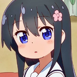 😳 emoji hana shirosaki @linfta Telegram sticker 5 of 26