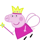 💁 emoji Peppa Pig Telegram sticker 6 of 24