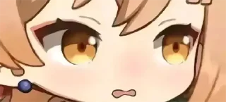 😨 emoji 宵宫宝宝 by:@Coconutmilkqwq @KurokawaSakura Telegram sticker 14 of 73