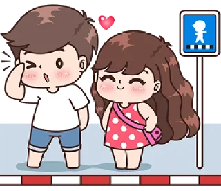 ☺️ emoji Boobib lovely couple 5 (Indo) @waesticker Telegram sticker 20 of 41