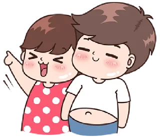 😆 emoji Boobib lovely couple 5 (Indo) @waesticker Telegram sticker 16 of 41
