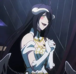 😍 emoji albedo Telegram sticker 23 of 24