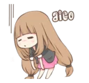 😓 emoji LETS SPEAK KOREAN Telegram sticker 8 of 120