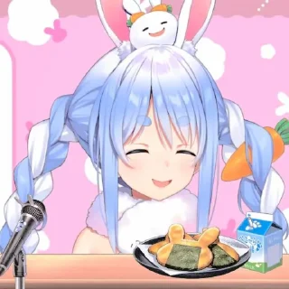🥕 emoji Pekora ҂ @stikeranimee Telegram sticker 10 of 50