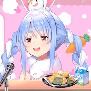 🥕 emoji Pekora ҂ @stikeranimee Telegram sticker 14 of 50