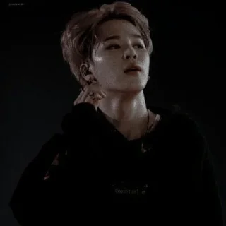 👾 emoji Jimin dark Telegram sticker 11 of 38