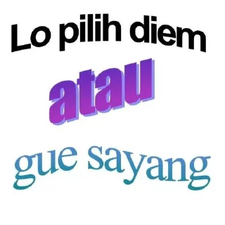 Sticker from Bocah prik:V