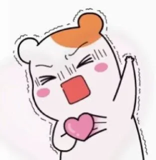 🐹 emoji hamtaro punya @jenolibf 😤 Telegram sticker 15 of 17