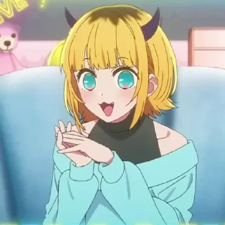 😄 emoji 【推しの子】Part 1 (@HD_Stickers, @AnimeHDGifs) Telegram sticker 23 of 50
