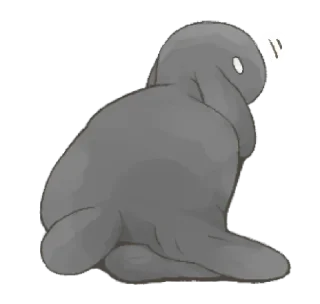 🐇 emoji ⋆ Taremimi rabbit mix! ࿈ 𖡻 @petiteyeux Telegram sticker 22 of 40