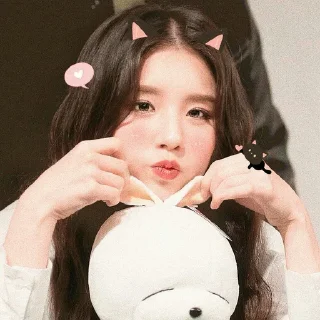 ✨ emoji Heejin pack ➖ @missterymoon Telegram sticker 8 of 32