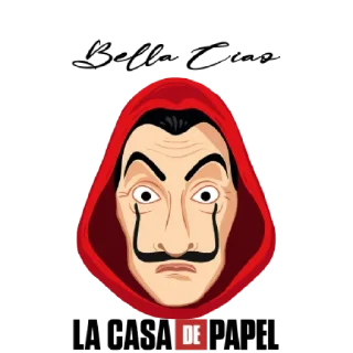 🔥 emoji @RowdySticker @ChitChatHub Money Heist Pack Telegram sticker 13 of 89