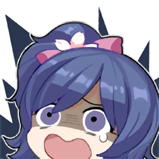 😧 emoji 雀魂 Majsoul 6 Telegram sticker 19 of 96