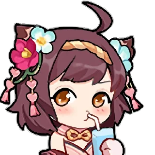😺 emoji 雀魂 Telegram sticker 10 of 90