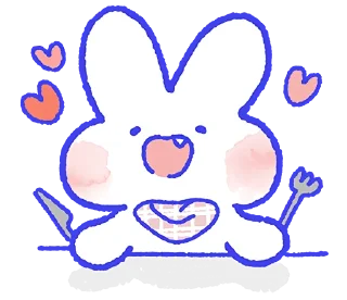 🍽 emoji lovely mongmong @motherfckingstickers Telegram sticker 18 of 41
