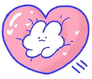 💖 emoji lovely mongmong @motherfckingstickers Telegram sticker 7 of 41