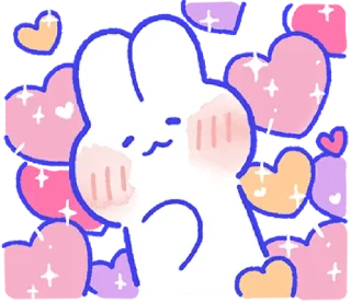 Sticker from lovely mongmong! @wearexosticker