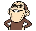 Sticker from Crazy Funky Monkey 5 - @yoursecretlover