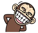 Sticker from Crazy Funky Monkey 5 - @yoursecretlover
