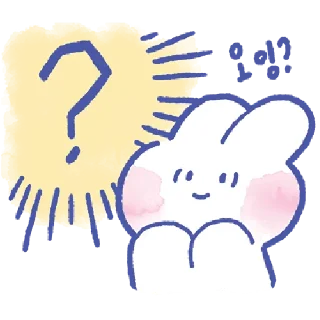🐰 emoji @Tikelin Lovely MongMong Telegram sticker 16 of 120