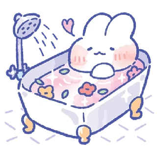 🐰 emoji @Tikelin Lovely MongMong Telegram sticker 21 of 120
