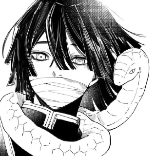 🐍 emoji iguro obanai @munguttikel @vllrynnbot Telegram sticker 4 of 14