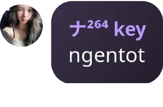 🤍 emoji ayang echan Telegram sticker 8 of 8