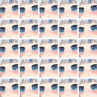 🙂 emoji Gawr Gura Telegram sticker 8 of 17