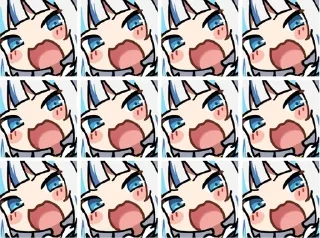 😝 emoji Gawr Gura Telegram sticker 12 of 17