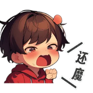 😭 emoji 红叶男孩 @redleavesofficial Telegram sticker 10 of 20