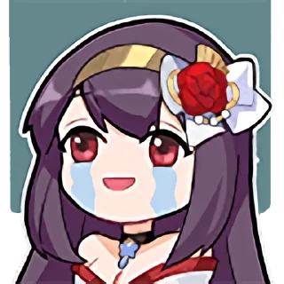 😭 emoji 雀魂 Majsoul Telegram sticker 24 of 117