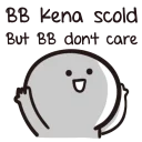😜 emoji BbyNeverTell-ENG Telegram sticker 14 of 83