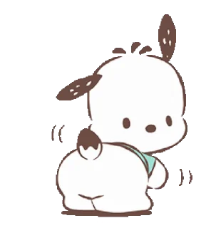 😛 emoji Pochacco Alv @tikelmu Telegram sticker 16 of 25