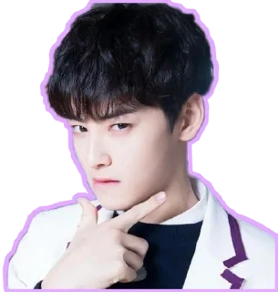 😎 emoji Eun Woo ah Telegram sticker 16 of 20