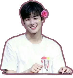 ☺️ emoji Eun Woo ah Telegram sticker 9 of 20
