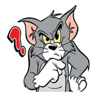❓ emoji @Opstickerpacks 🌟Tom & Jerry 💖💫 Telegram sticker 18 of 70