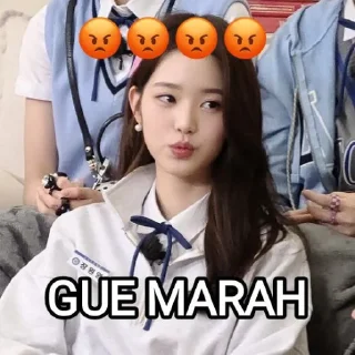😡 emoji alea berkata : Telegram sticker 13 of 20