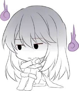 😰 emoji @lonely_weeb Vol.31 Telegram sticker 21 of 120