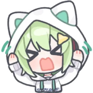 😫 emoji 没有未来的Suzume @zhaxia_cn Telegram sticker 19 of 32