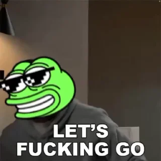 🐸 emoji Pepe Chain | @PepeChainPC Telegram sticker 16 of 25