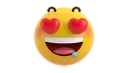 😍 emoji QQ黄脸 @pandecheng Telegram sticker 8 of 32