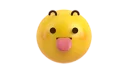 😛 emoji QQ黄脸 @pandecheng Telegram sticker 18 of 32