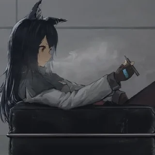 🖤 emoji Lalaine's Smoking pack Telegram sticker 23 of 44