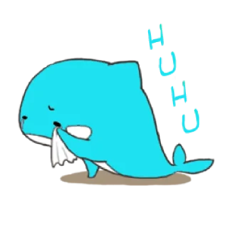 😢 emoji Whale-INC Telegram sticker 8 of 17