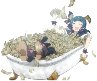 💸 emoji Genjitsu no Yohane @Y2LAB Telegram sticker 8 of 116