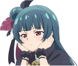 😞 emoji Genjitsu no Yohane @Y2LAB Telegram sticker 17 of 116