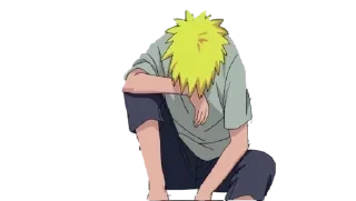 😞 emoji @naruto_senpaii Special Pack Telegram sticker 18 of 120